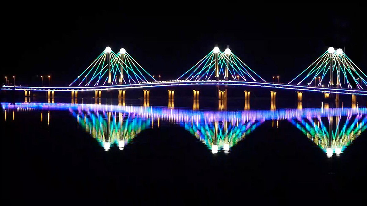 Rainbow Bridge in Xixia, Henan Province